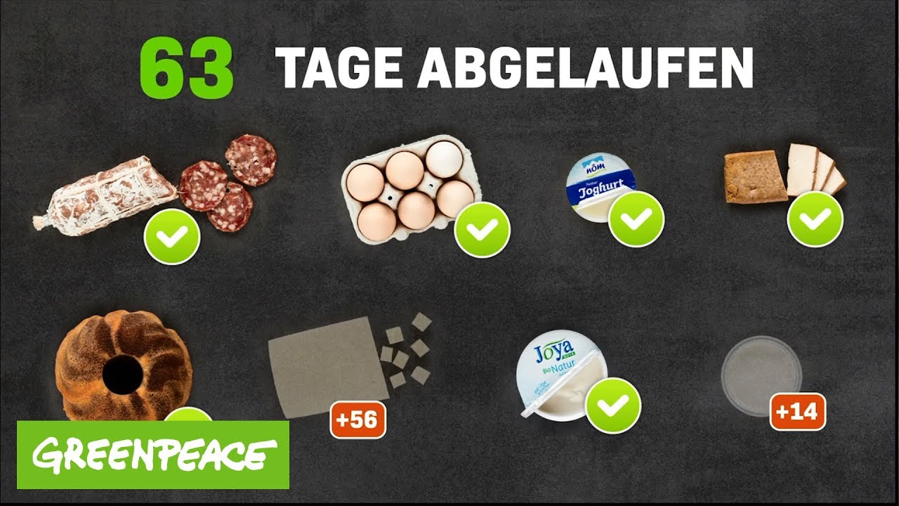 So lange sind Lebensmittel tatsächlich haltbar