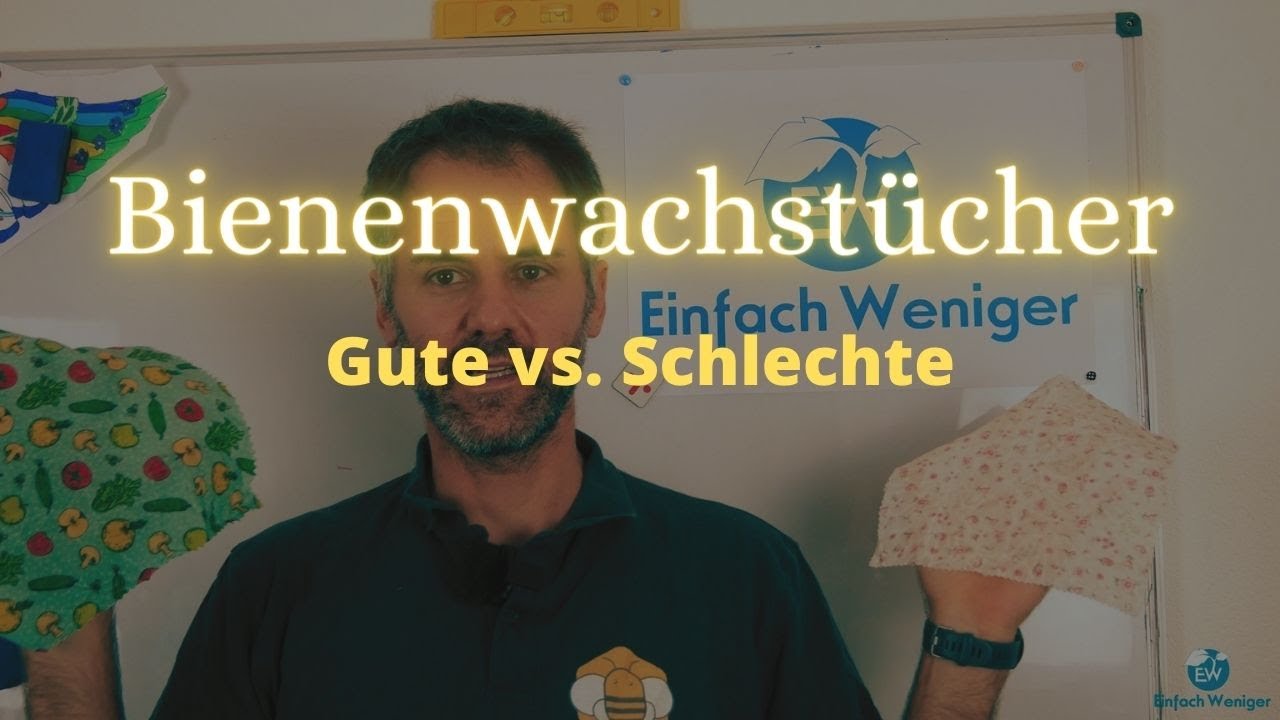 Gutes vs. Schlechtes Bienenwachstuch. Das zeichnet gute Bienenwachstücher aus