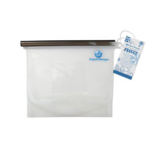 Aufbewahrungsbeutel aus Silikon mit Slider wiederverwendbar