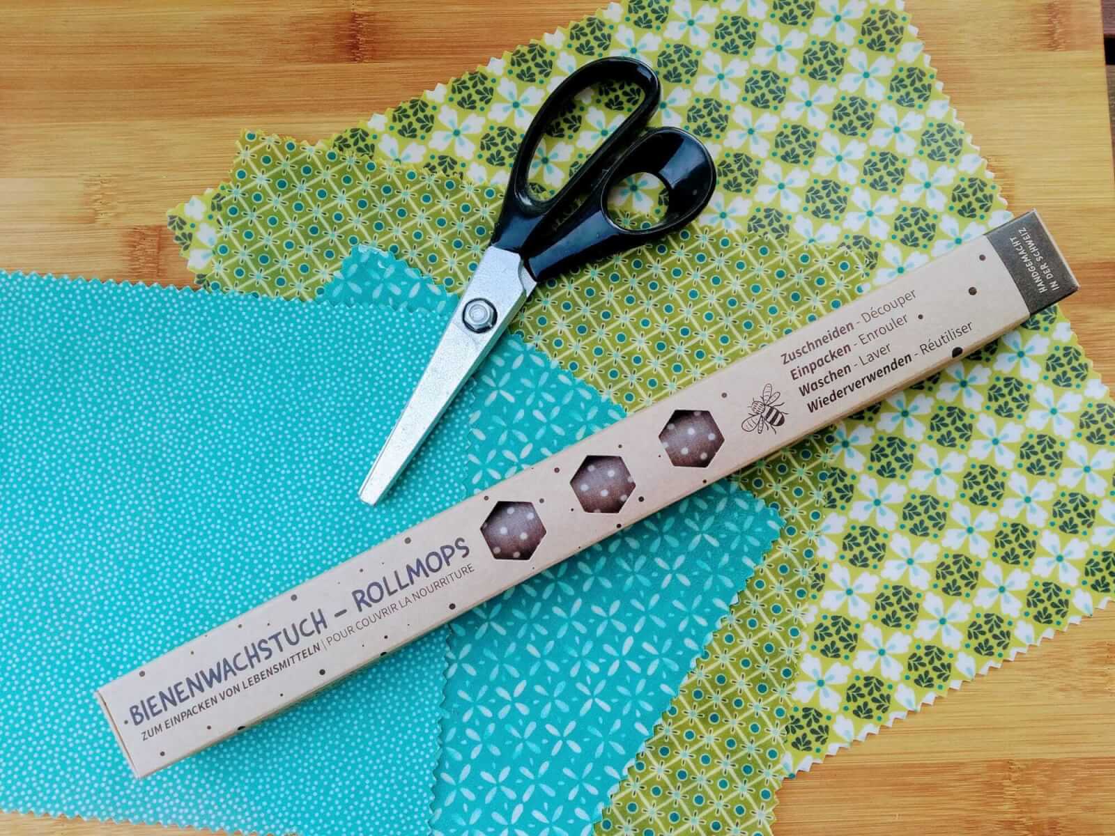 Rolle aus Bienenwachstuch