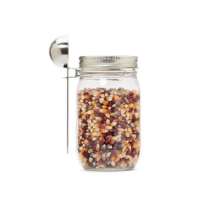 Kaffeeportionierer Kaffeelöffel-Aufsatz Ball Mason Glas