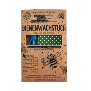 Bienenwachstuch Verpackung Karton