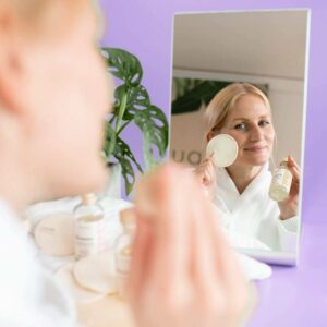 Nachhaltige natรผrliche Gesichtspflege