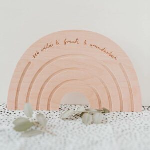 Frühstücksbrett rund