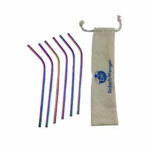 Einfach Weniger Strohhalme gebogen