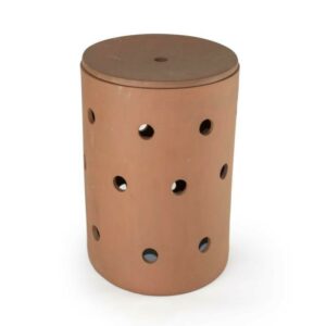 Kompostrรถhre aus Ton