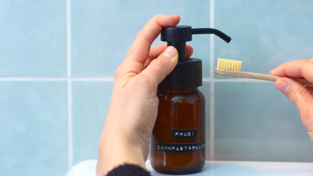 Paudi Zahnpasta Pulver Spender