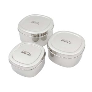 Edelstahlböxli 3er Set