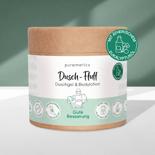 Dusch-Fluff Gute Besserung