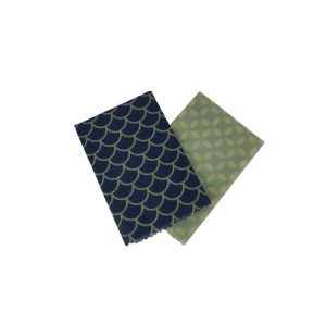 Bienenwachstuch Doppelpack L BoraBora